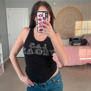 Zara Black Tank Top, S
